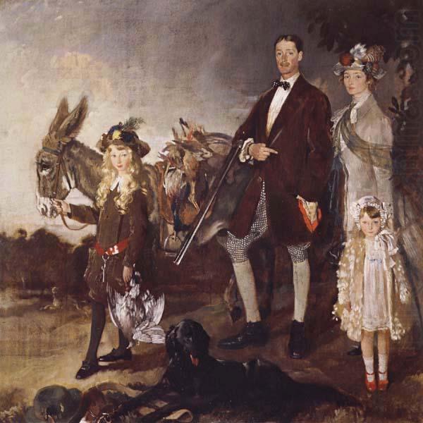 Sir William Orpen The Vere Foster Family china oil painting image